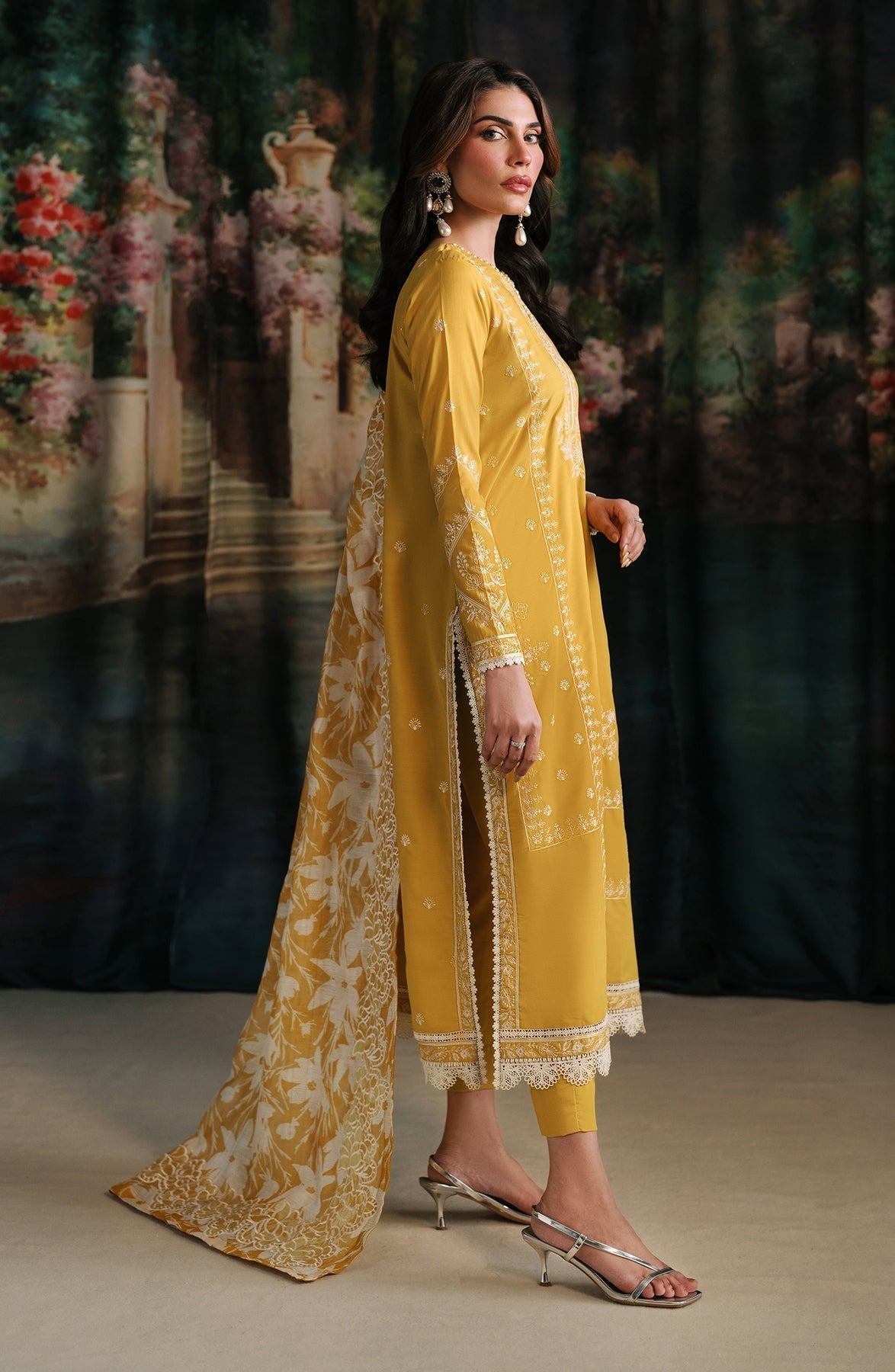 Zarif | Raw Silk | ZRF-RW-06 AZAL - House Of Hania