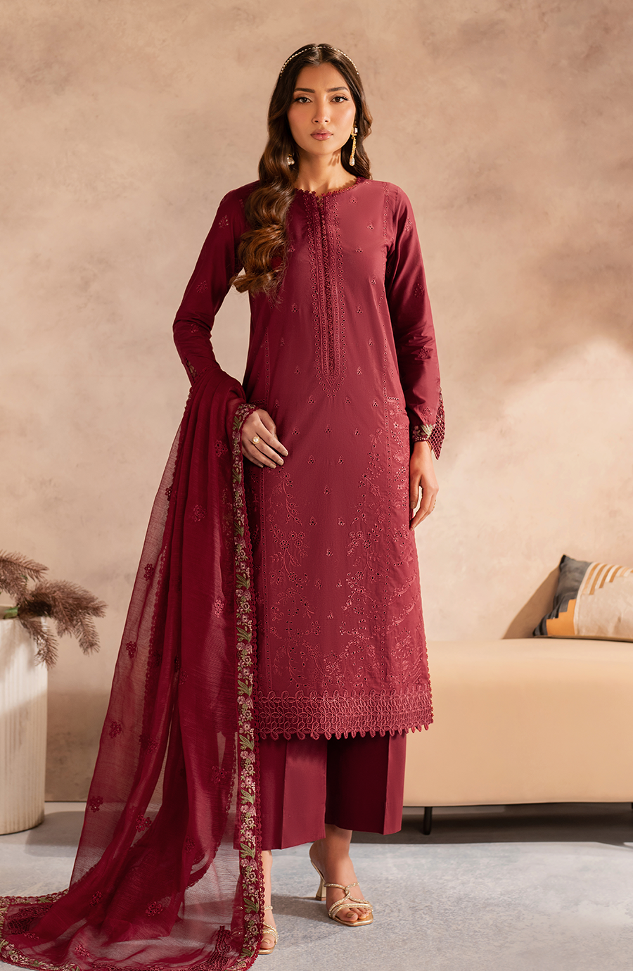 Zarif | Summer Lawn 25 | UNST-LWN-02 SAYAH - House Of Hania