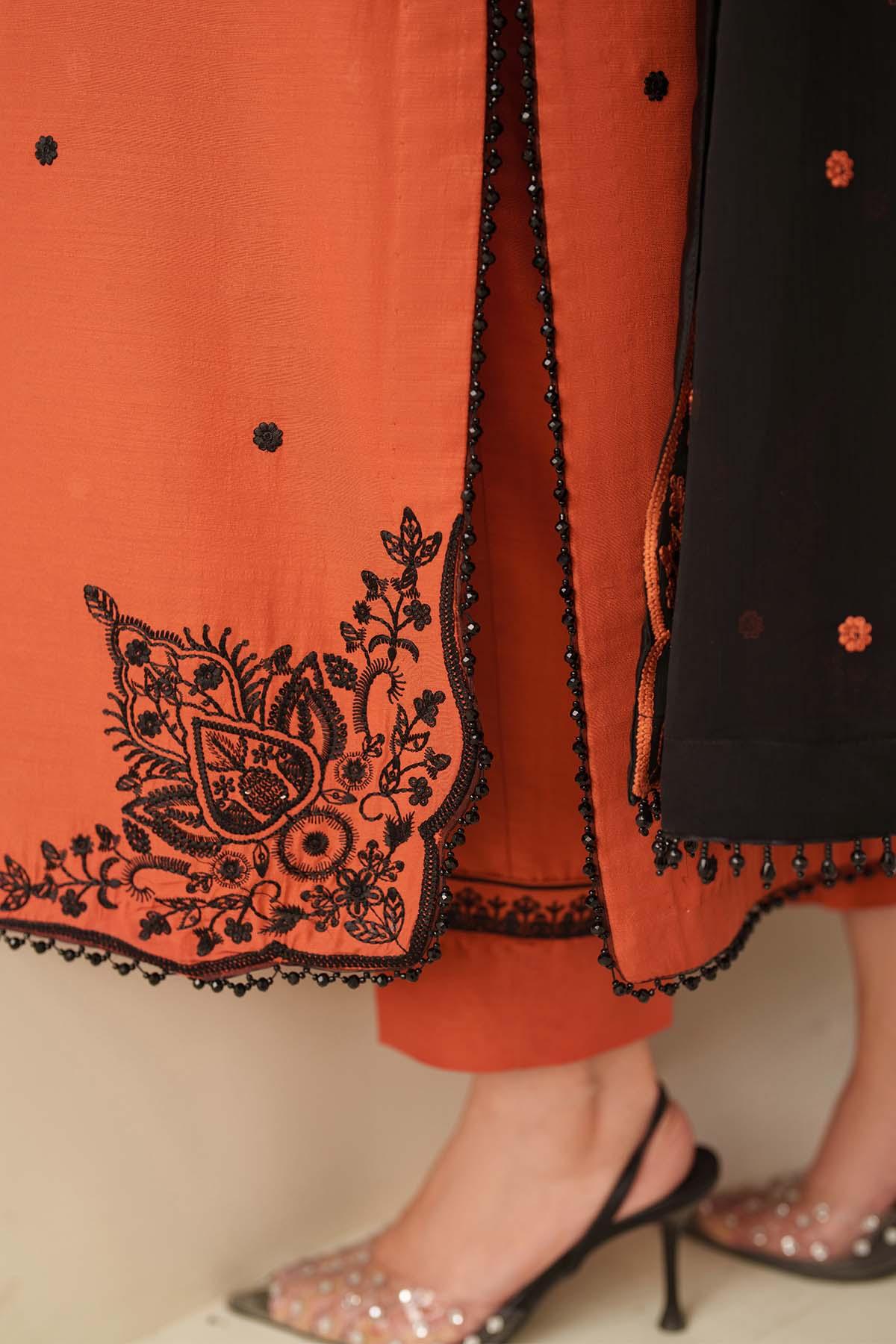 Zarif | Tabeer Collection | Sangria - House Of Hania