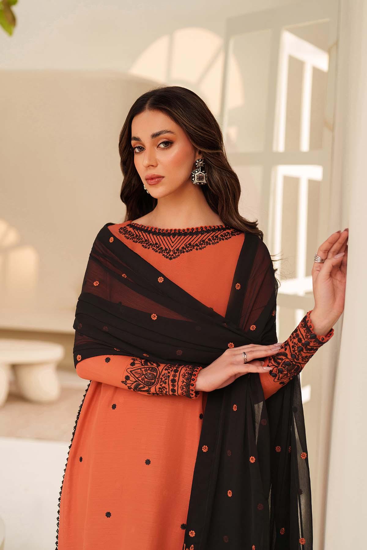 Zarif | Tabeer Collection | Sangria - House Of Hania