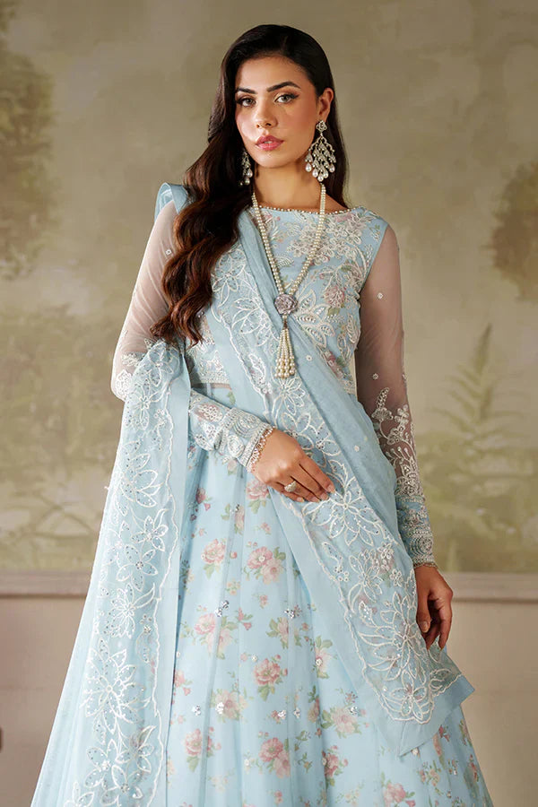 Zarif | Zaneera Printed & Embroidered Formals | ZRF-ZPE-02 AROOSH - House Of Hania