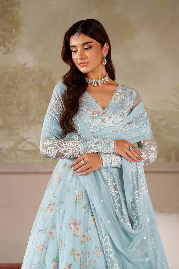 Zarif | Zaneera Printed & Embroidered Formals | ZRF-ZPE-02 AROOSH - House Of Hania