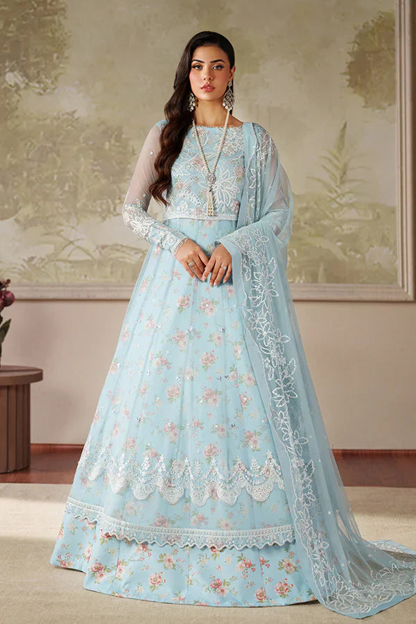 Zarif | Zaneera Printed & Embroidered Formals | ZRF-ZPE-02 AROOSH - House Of Hania