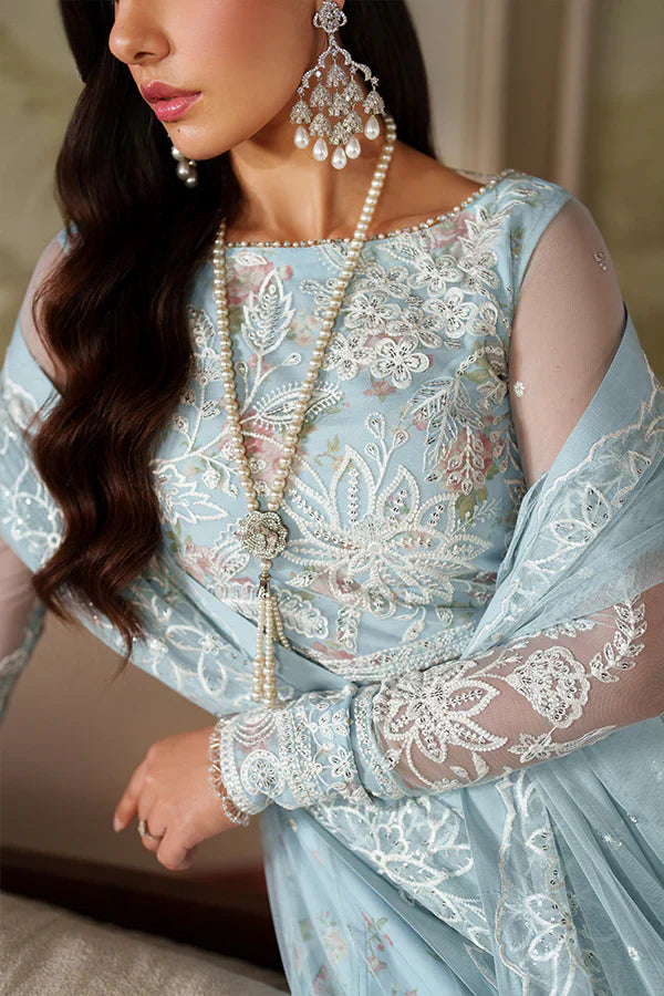 Zarif | Zaneera Printed & Embroidered Formals | ZRF-ZPE-02 AROOSH - House Of Hania