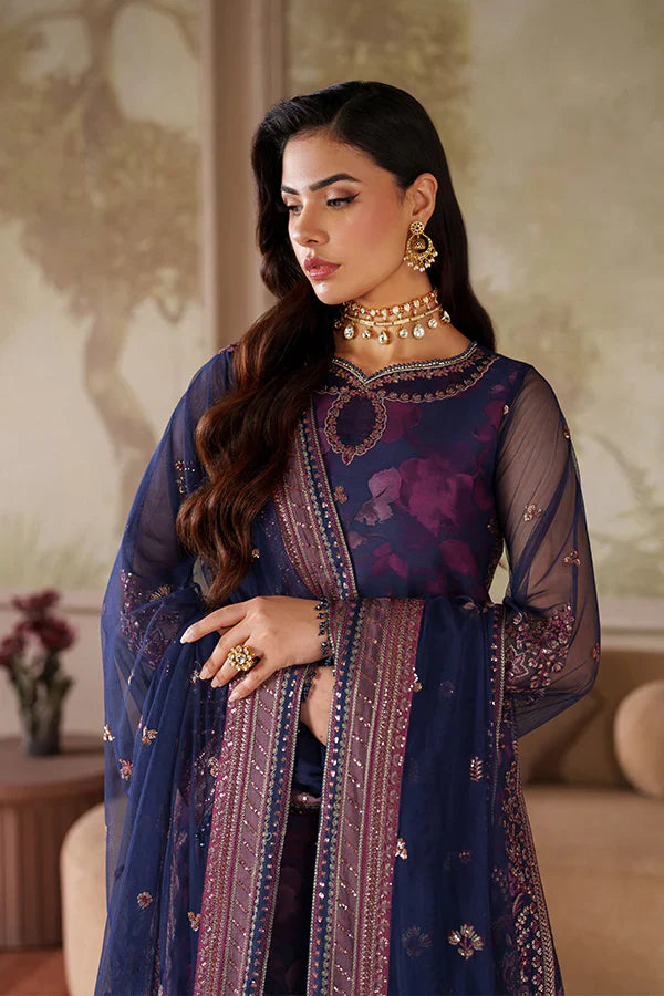 Zarif | Zaneera Printed & Embroidered Formals | ZRF-ZPE-03 ASRA - House Of Hania