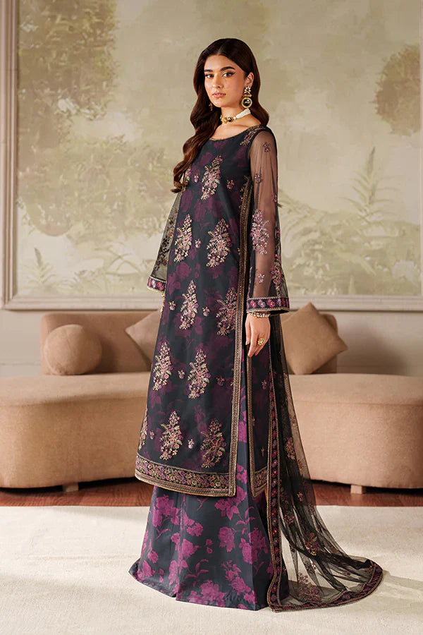 Zarif | Zaneera Printed & Embroidered Formals | ZRF-ZPE-05 ASHAAL - House Of Hania