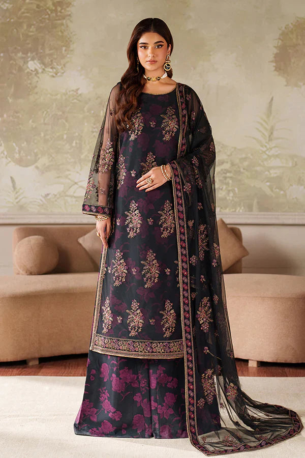 Zarif | Zaneera Printed & Embroidered Formals | ZRF-ZPE-05 ASHAAL - House Of Hania