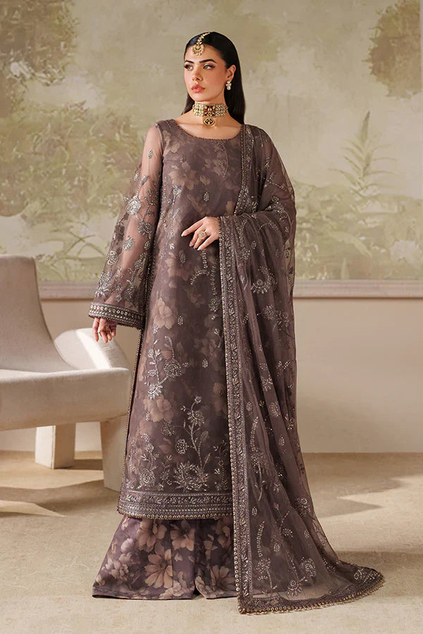 Zarif | Zaneera Printed & Embroidered Formals | ZRF-ZPE-08 MAHVEER - House Of Hania