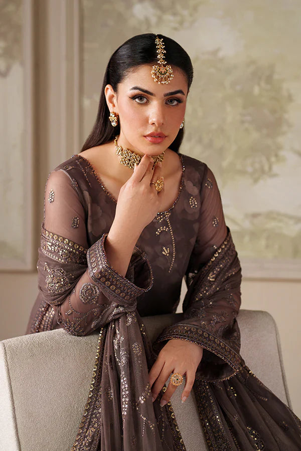 Zarif | Zaneera Printed & Embroidered Formals | ZRF-ZPE-08 MAHVEER - House Of Hania
