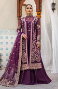 Zarin by Eleshia Embroidered Bamber 3Pc Suit D-07 Medea - House Of Hania
