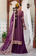 Zarin by Eleshia Embroidered Bamber 3Pc Suit D-07 Medea - House Of Hania