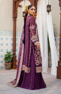 Zarin by Eleshia Embroidered Bamber 3Pc Suit D-07 Medea - House Of Hania