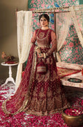 Zarin by Eleshia Embroidered Net 3Pc Suit - ASHMIZA - House Of Hania