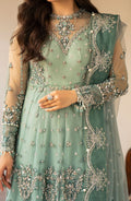 Zarin by Eleshia Embroidered Net 3Pc Suit D-01 Zarela - House Of Hania