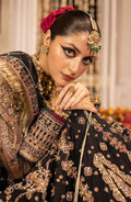 Zarin by Eleshia Embroidered Net 3Pc Suit D-09 Kamila - House Of Hania