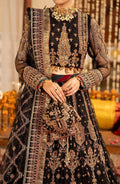 Zarin by Eleshia Embroidered Net 3Pc Suit D-09 Kamila - House Of Hania