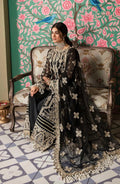 Zarin by Eleshia Unstitched Embroidered Organza 3Pc Suit - KABEERA - House Of Hania