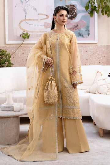 Zarposh | Elara Formals | Zard - House Of Hania