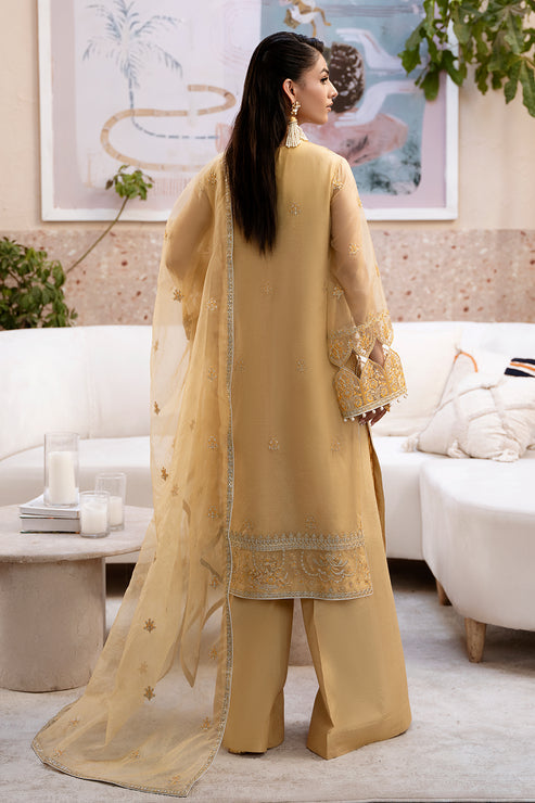 Zarposh | Elara Formals | Zard - House Of Hania