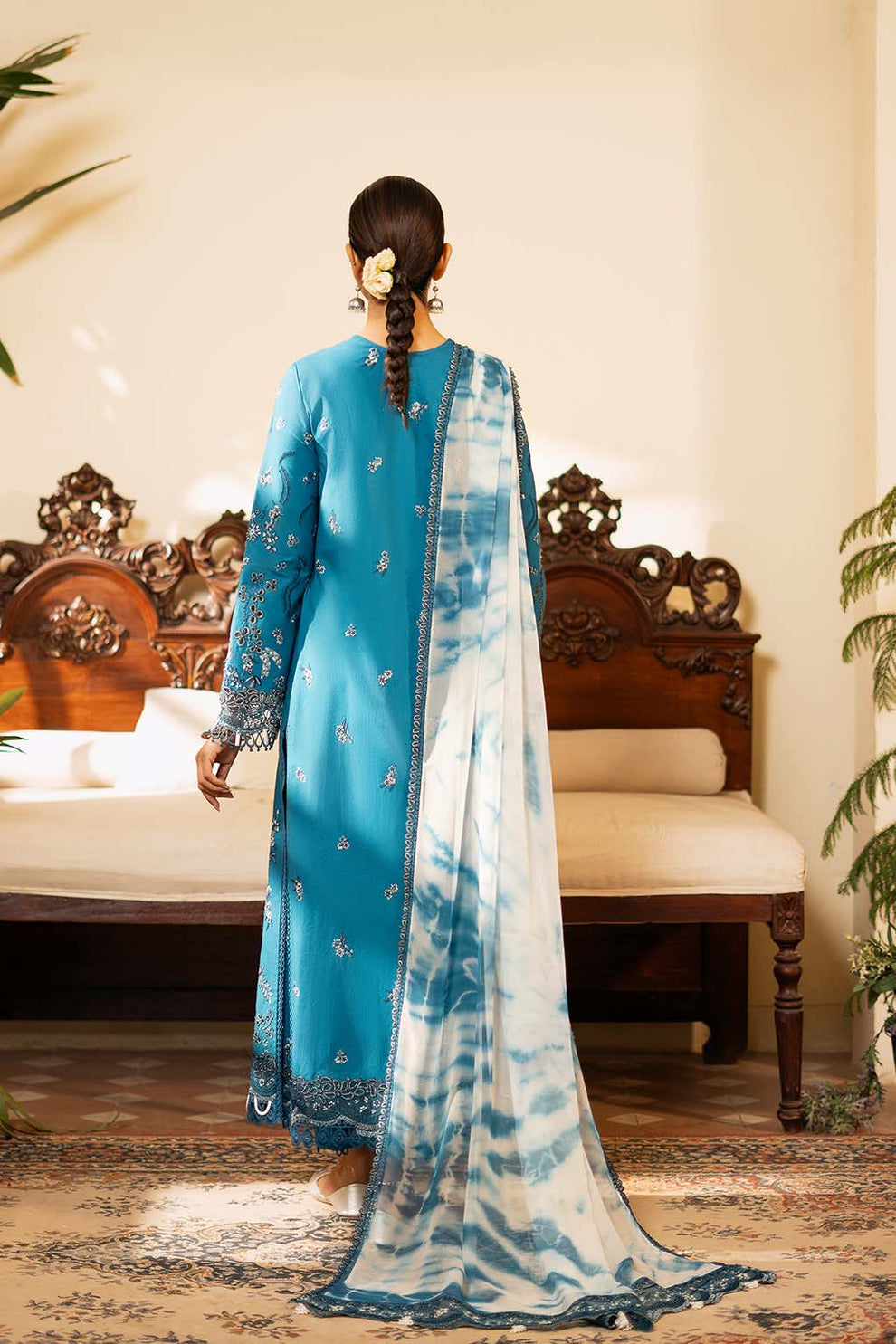 Zarposh | Sajni Lawn 25 | Azal - House Of Hania