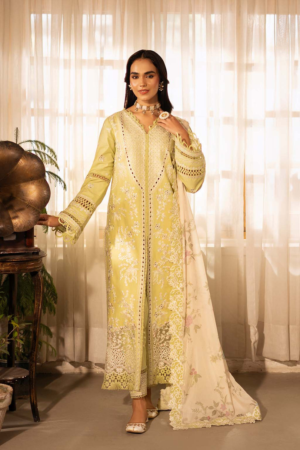 Zarposh | Sajni Lawn 25 | Gulnaz - House Of Hania