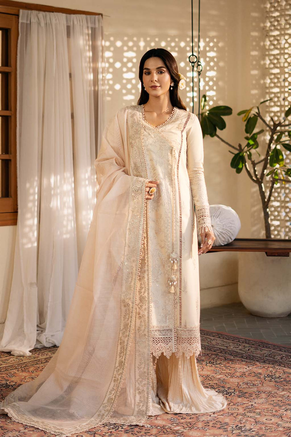 Zarposh | Sajni Lawn 25 | Mehmal - House Of Hania