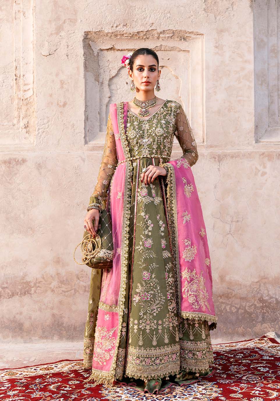 Zarqash | Arzoo Festive Collection | Gulbahār - House Of Hania