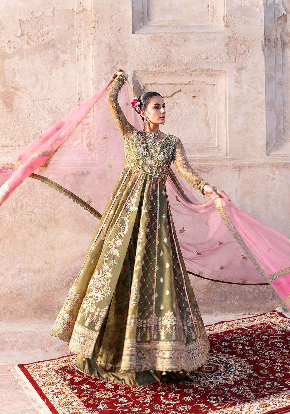 Zarqash | Arzoo Festive Collection | Gulbahār - House Of Hania