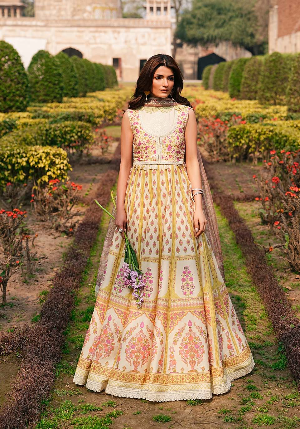 Zarqash | Luxe Lawn 26 | ZQL0013 - House Of Hania