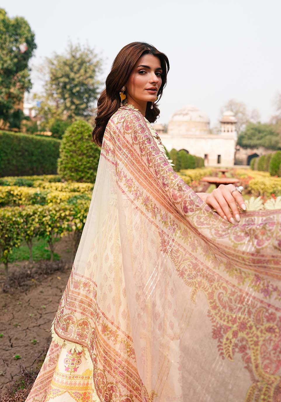 Zarqash | Luxe Lawn 26 | ZQL0013 - House Of Hania