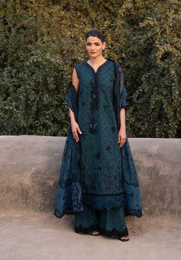 Zarqash | Luxe Lawn 26 |ZQL0014 - House Of Hania