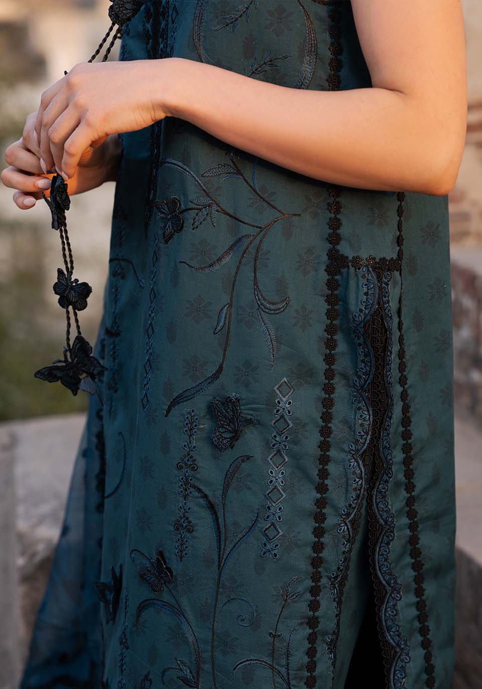 Zarqash | Luxe Lawn 26 |ZQL0014 - House Of Hania