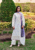Zarqash | Luxe Lawn 26 | ZQL002 - House Of Hania