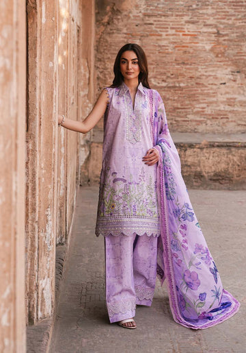 Zarqash | Luxe Lawn 26 | ZQL006 - House Of Hania