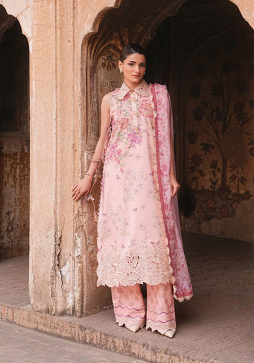 Zarqash | Luxe Lawn 26 | ZQL007 - House Of Hania