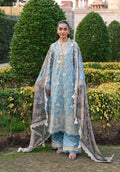 Zarqash | Luxe Lawn 26 | ZQL008 - House Of Hania