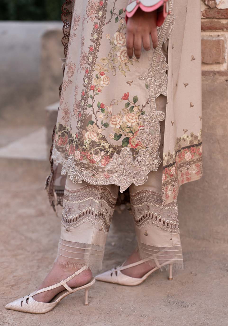 Zarqash | Luxe Lawn 26 |ZQL009 - House Of Hania