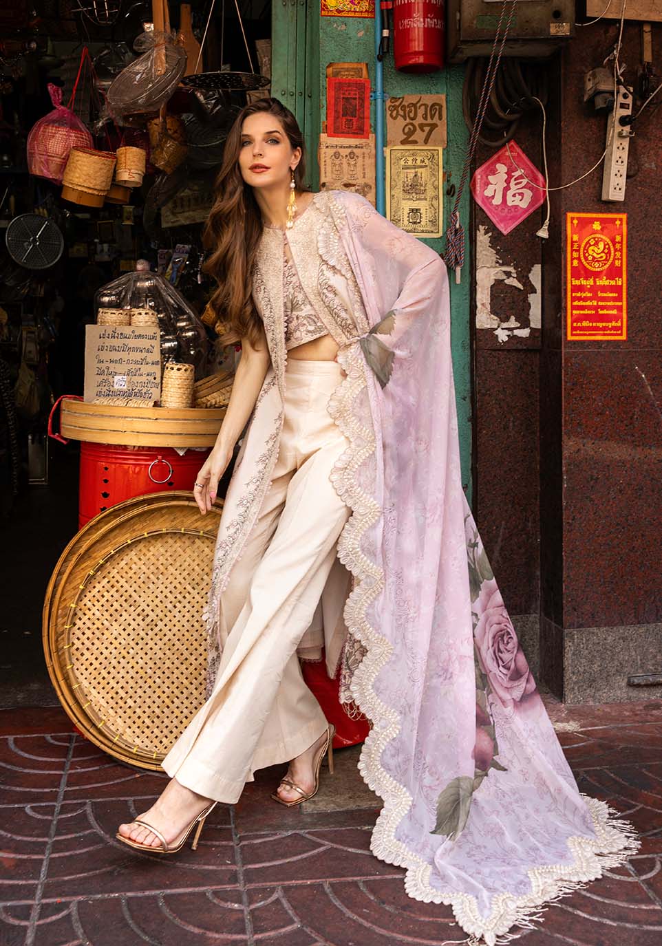 Zarqash | Luxury Lawn 25 | ZQLU 002 Ambrose - House Of Hania