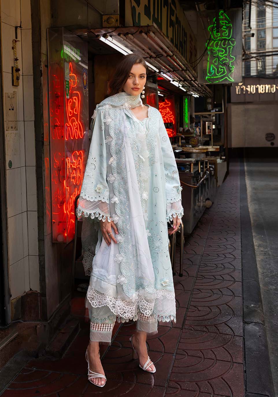Zarqash | Luxury Lawn 25 | ZQLU 004 CECILY - House Of Hania