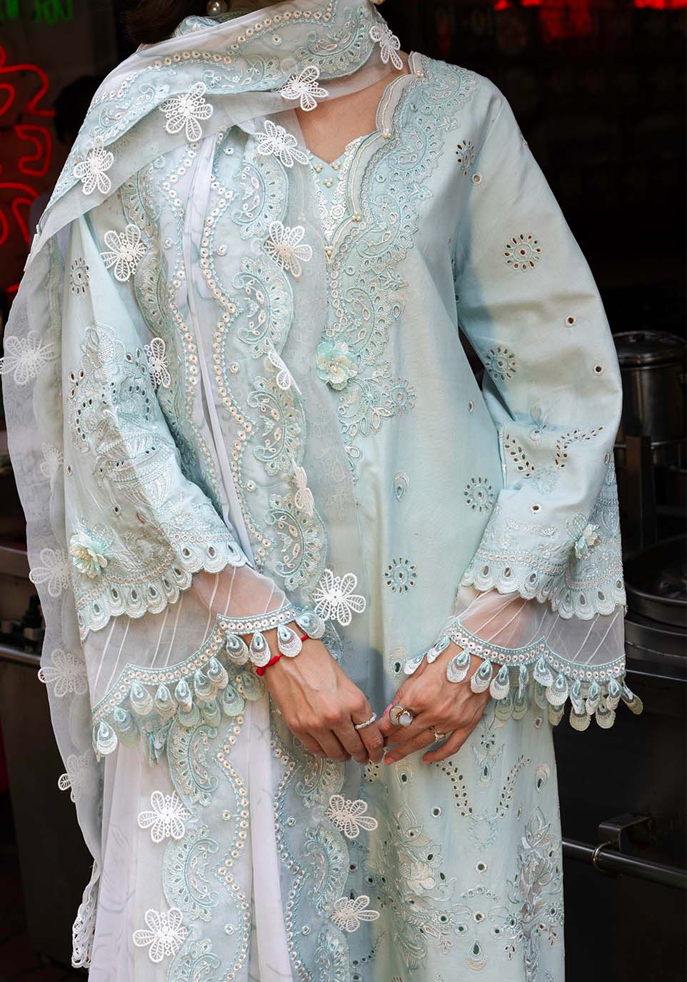 Zarqash | Luxury Lawn 25 | ZQLU 004 CECILY - House Of Hania