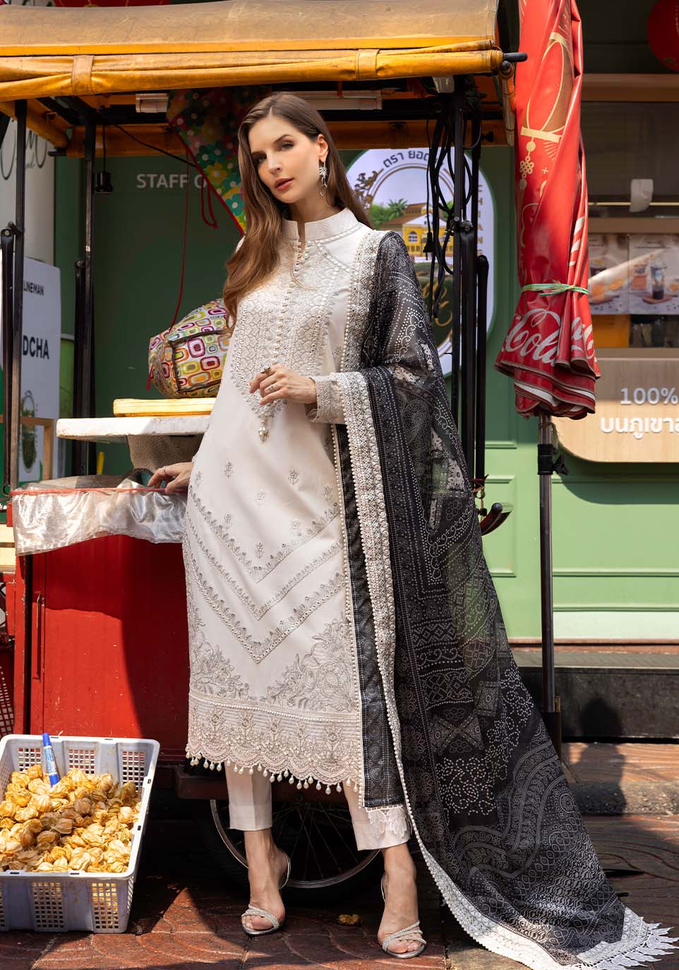 Zarqash | Luxury Lawn 25 | ZQLU 007 SIERRA - House Of Hania