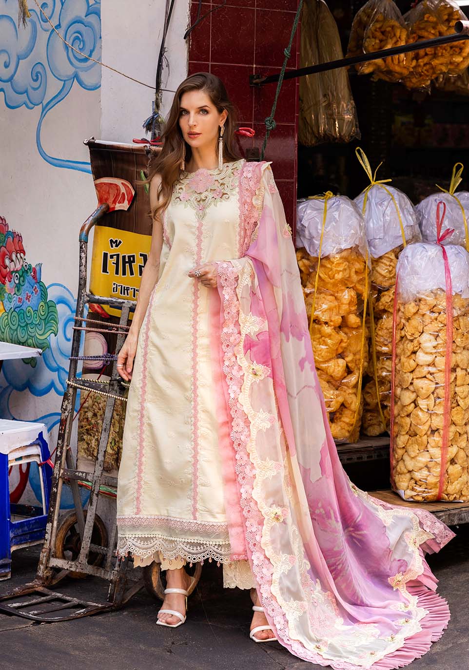 Zarqash | Luxury Lawn 25 | ZQLU 009 LAYLA - House Of Hania