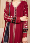Zarqash | The Winter Luxe Pret | CRIMSON ECHO - House Of Hania
