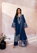 Zarqash | The Winter Luxe Pret | MIDNIGHT PAVILION - House Of Hania