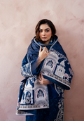 Zarqash | The Winter Luxe Pret | MIDNIGHT PAVILION - House Of Hania