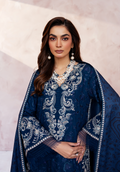Zarqash | The Winter Luxe Pret | MIDNIGHT PAVILION - House Of Hania