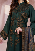 Zarqash | The Winter Luxe Pret | MOSS POISE - House Of Hania