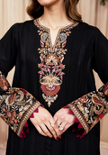 Zarqash | The Winter Luxe Pret | NOIR BLOOM - House Of Hania