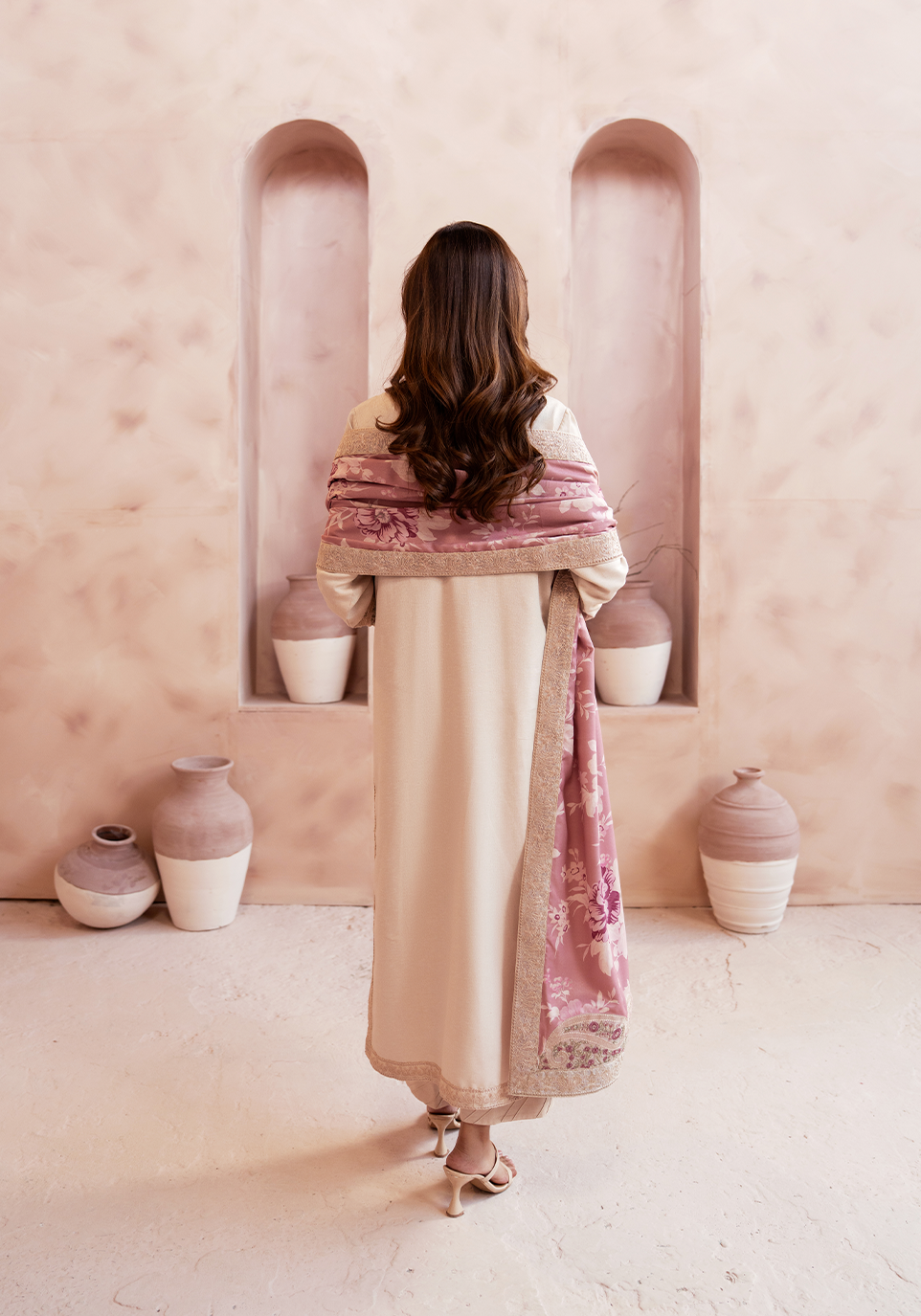 Zarqash | The Winter Luxe Pret | NUDE BLOOM - House Of Hania
