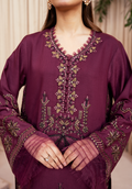 Zarqash | The Winter Luxe Pret | PLUM REVERI - House Of Hania